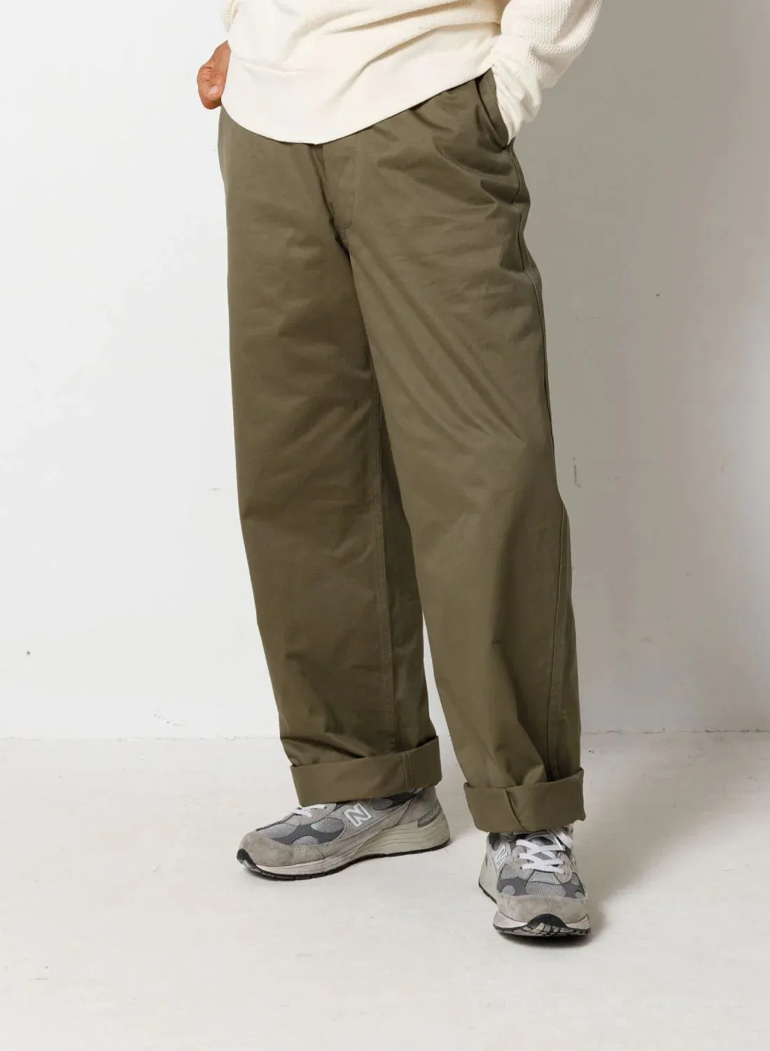 Nigel Cabourn Beige Chino Pants