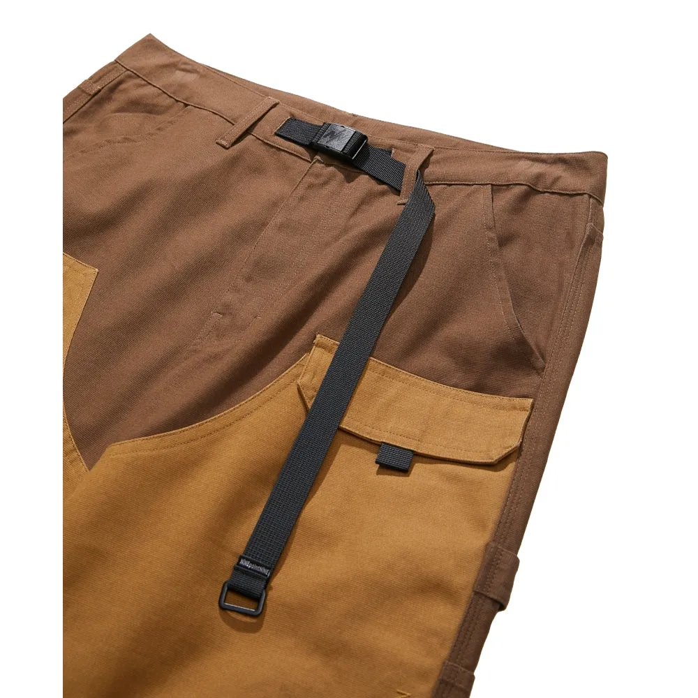 NINE POINT NINE HILL PANTS-OLIVE/ DARK GRN