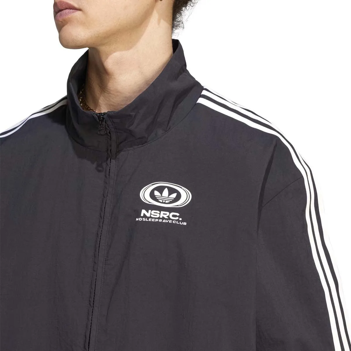   No Sleep Rave Club Track Top 'Black'