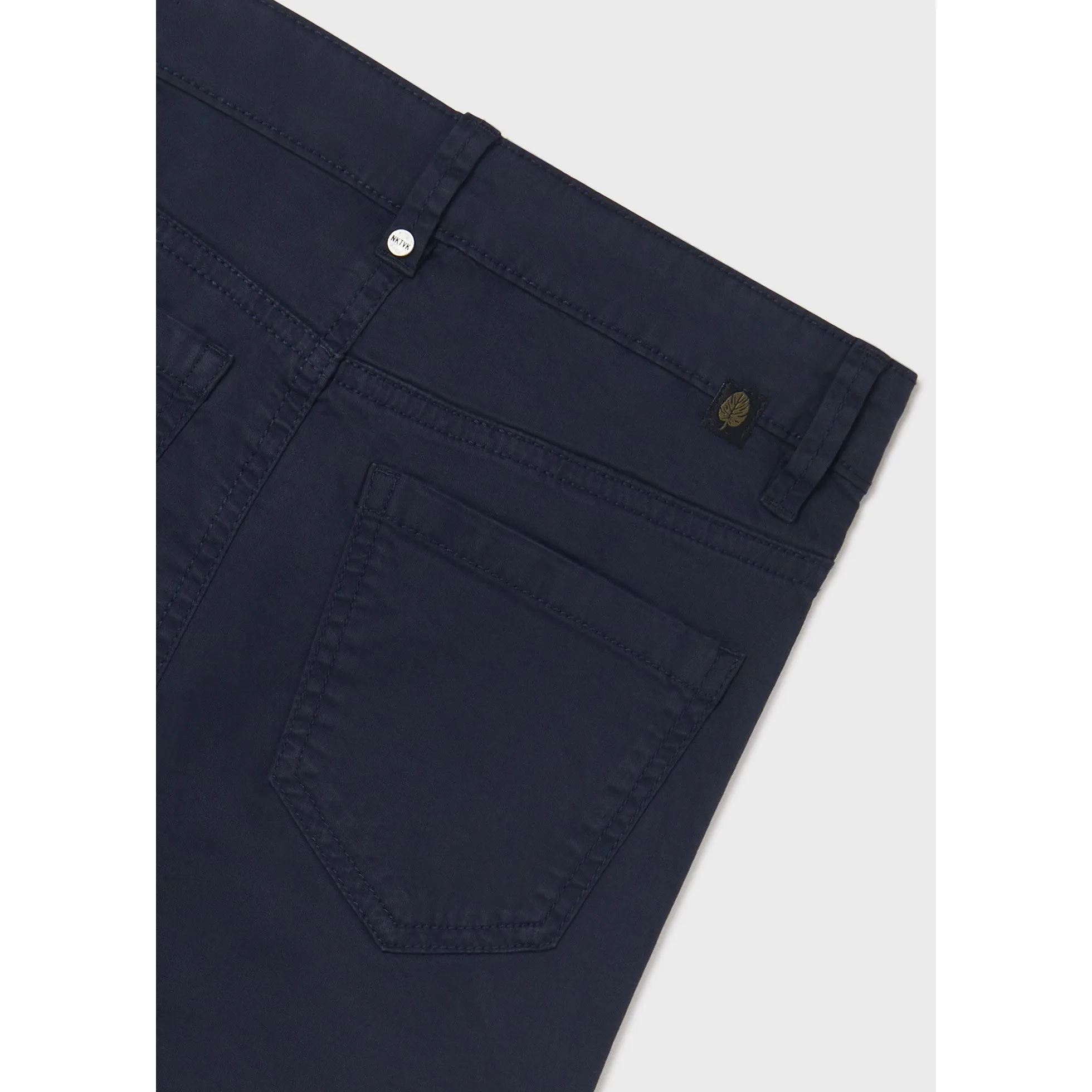 Nukutavake 5 Pocket Slim Fit Basic Pant _Navy 520-23