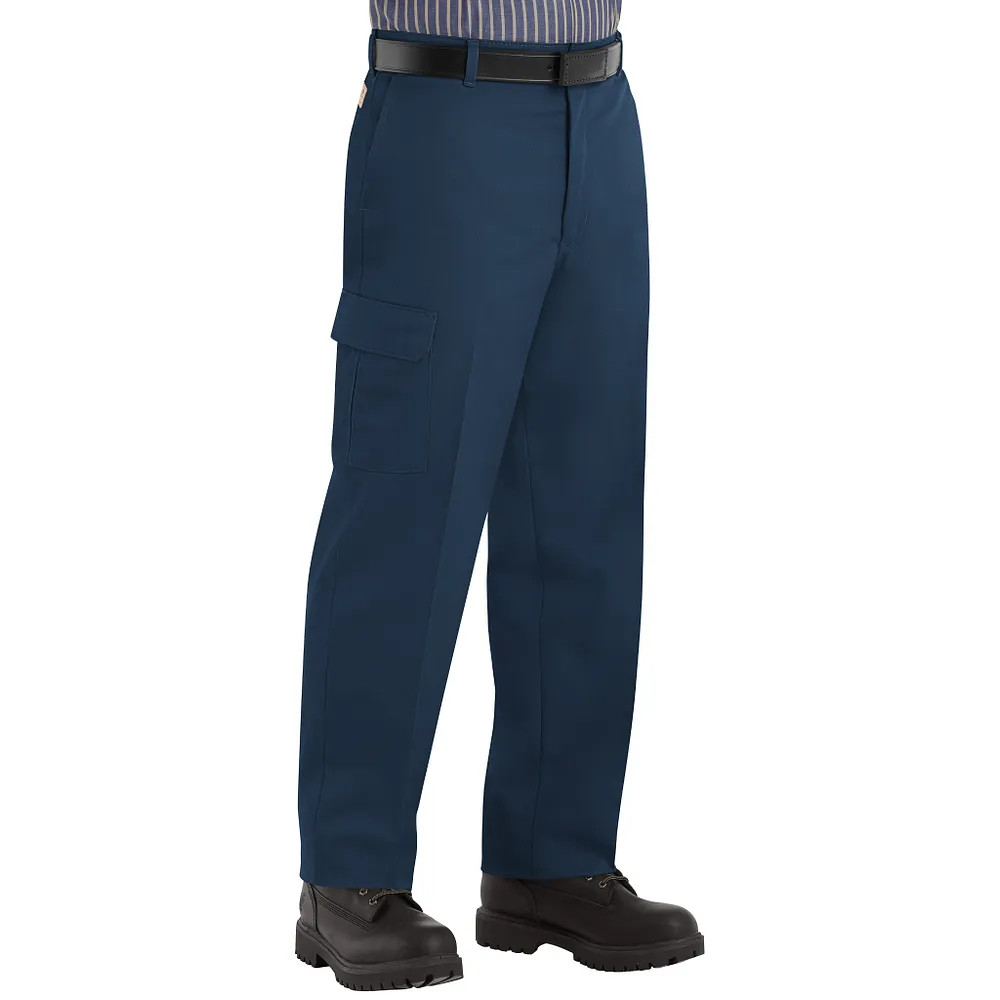 Red Kap Men's Cargo Work Pant PT88 - Navy