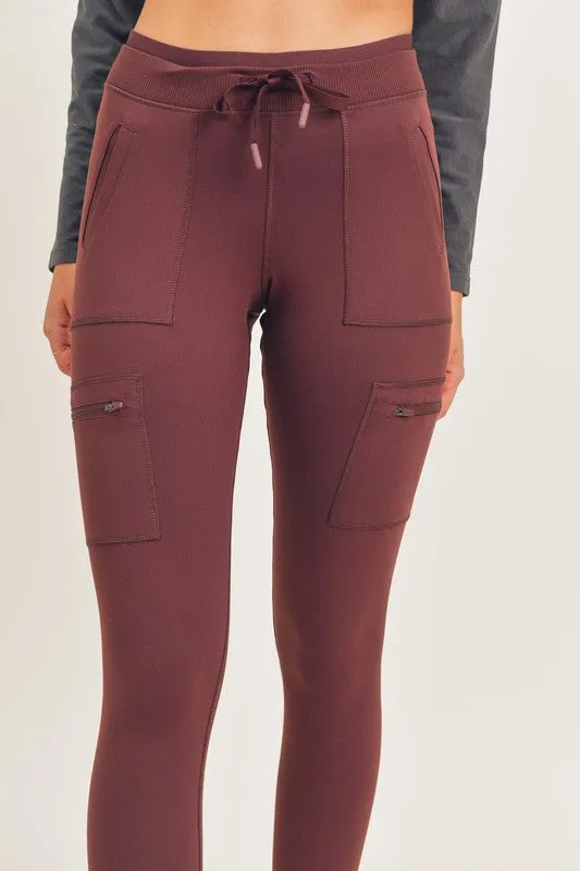 Skinny Cargo Hybrid Leggings