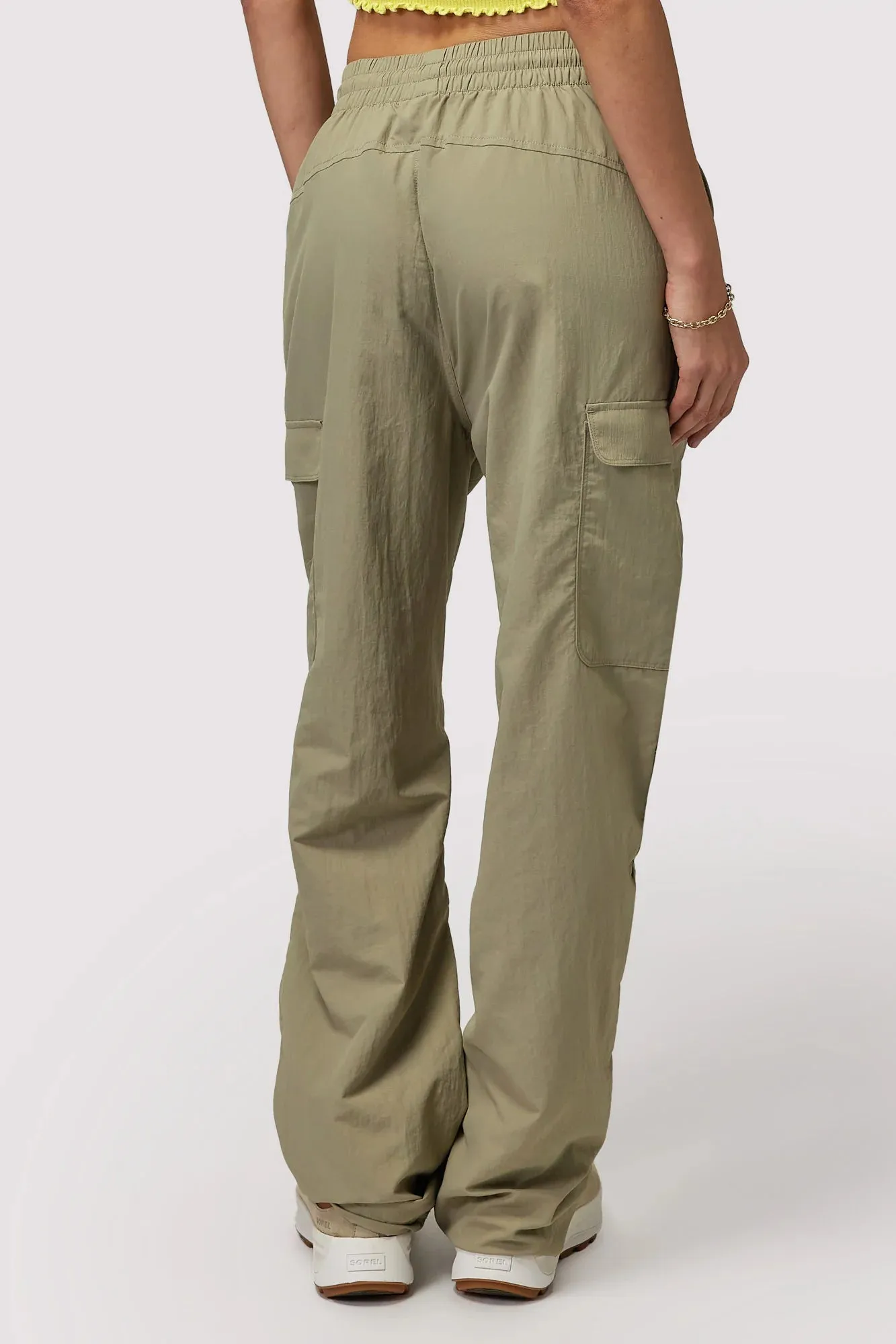 Spiritual Gangster Journey Cargo Pants in Dark Matcha