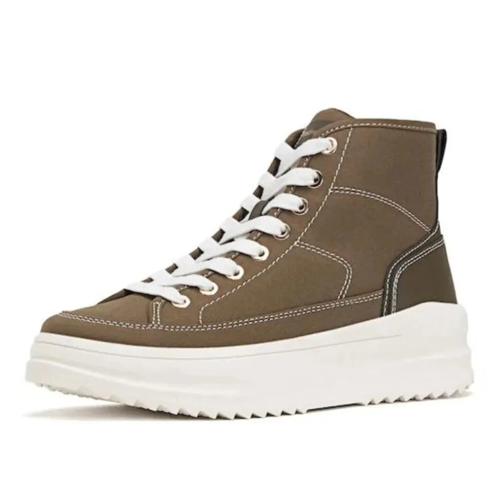 STRADIVARIUS Fabric High Top Trainers Women