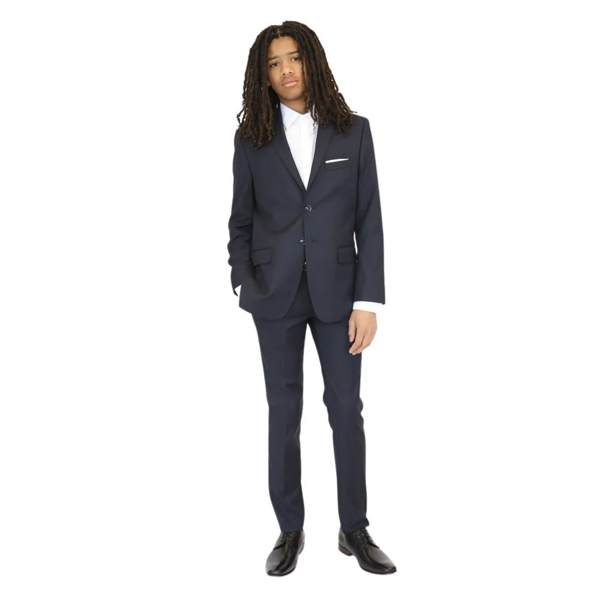 Tallia Boys Skinny Navy Suit Dress Pants_ 3Y0012