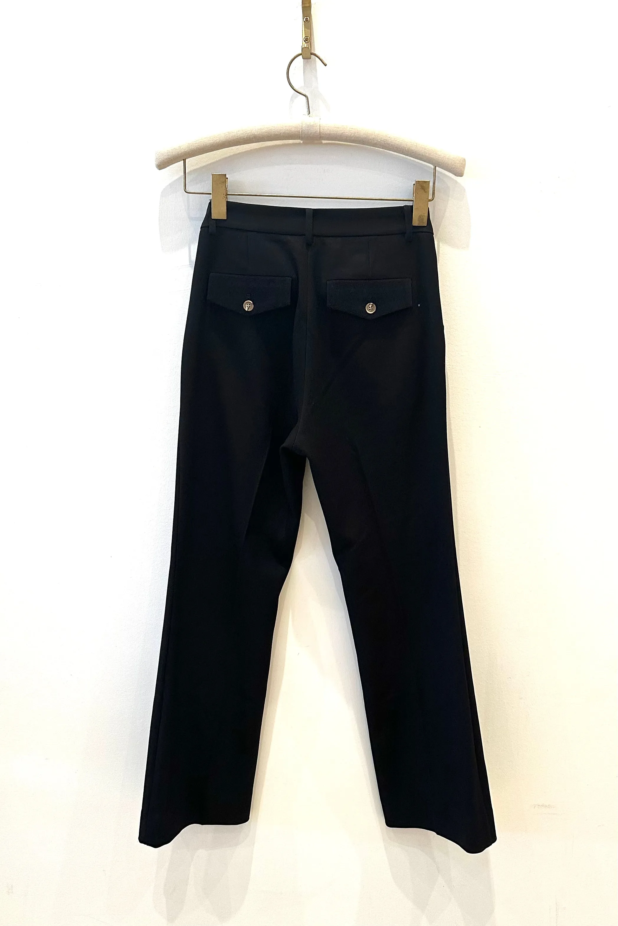 THE VELVET TRIMMED PRIM TROUSER