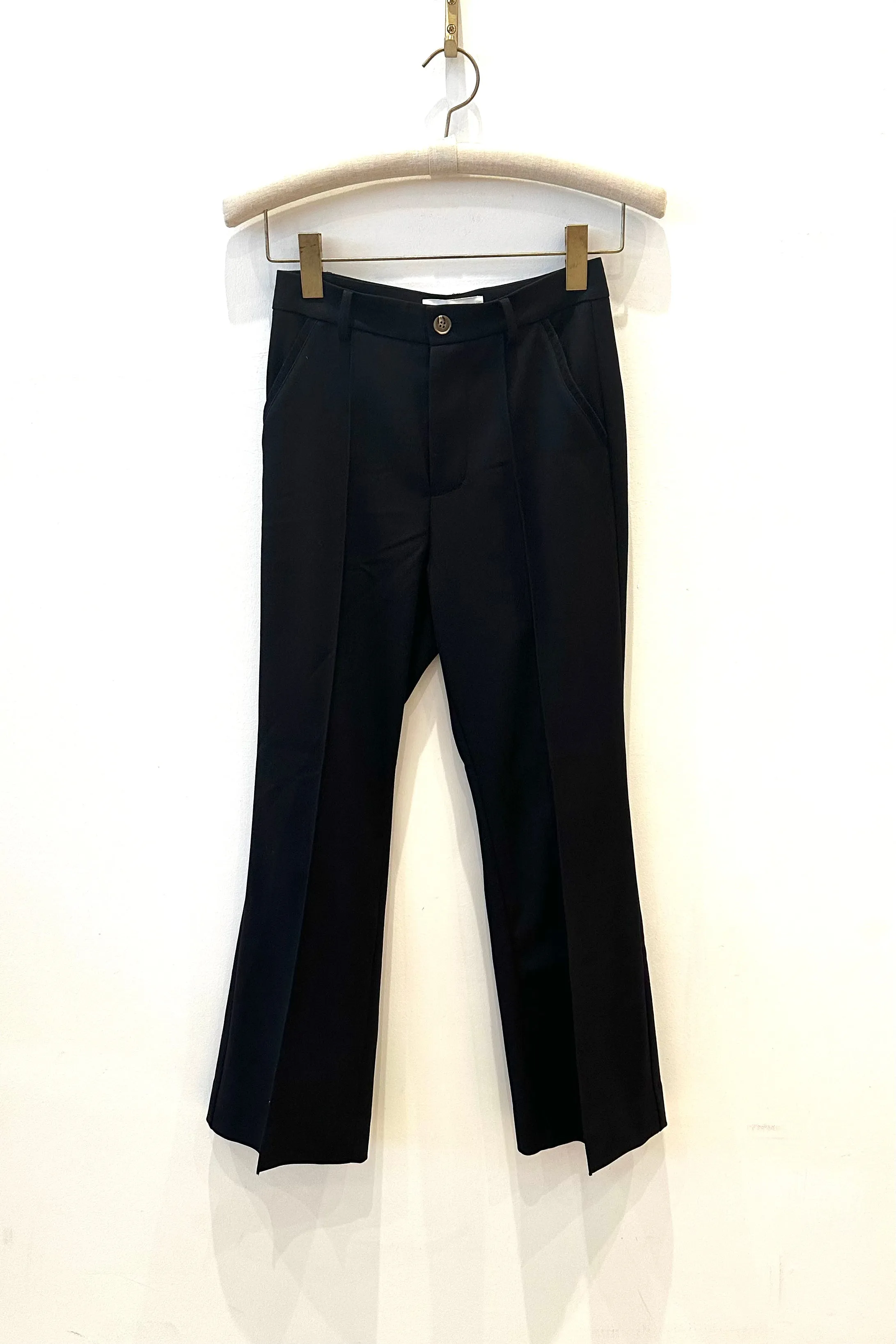 THE VELVET TRIMMED PRIM TROUSER