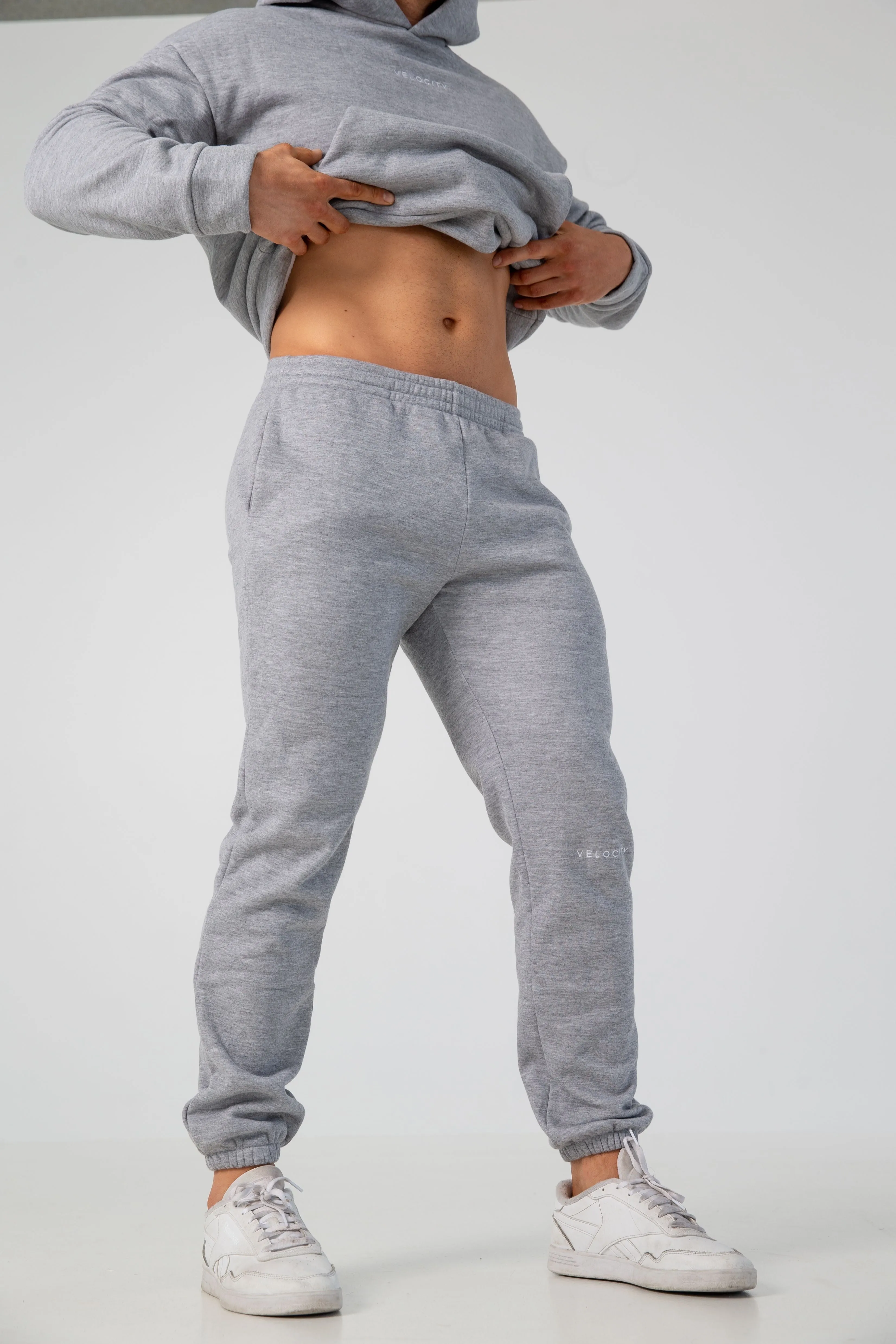 UNISEX TRACK PANTS - GREY