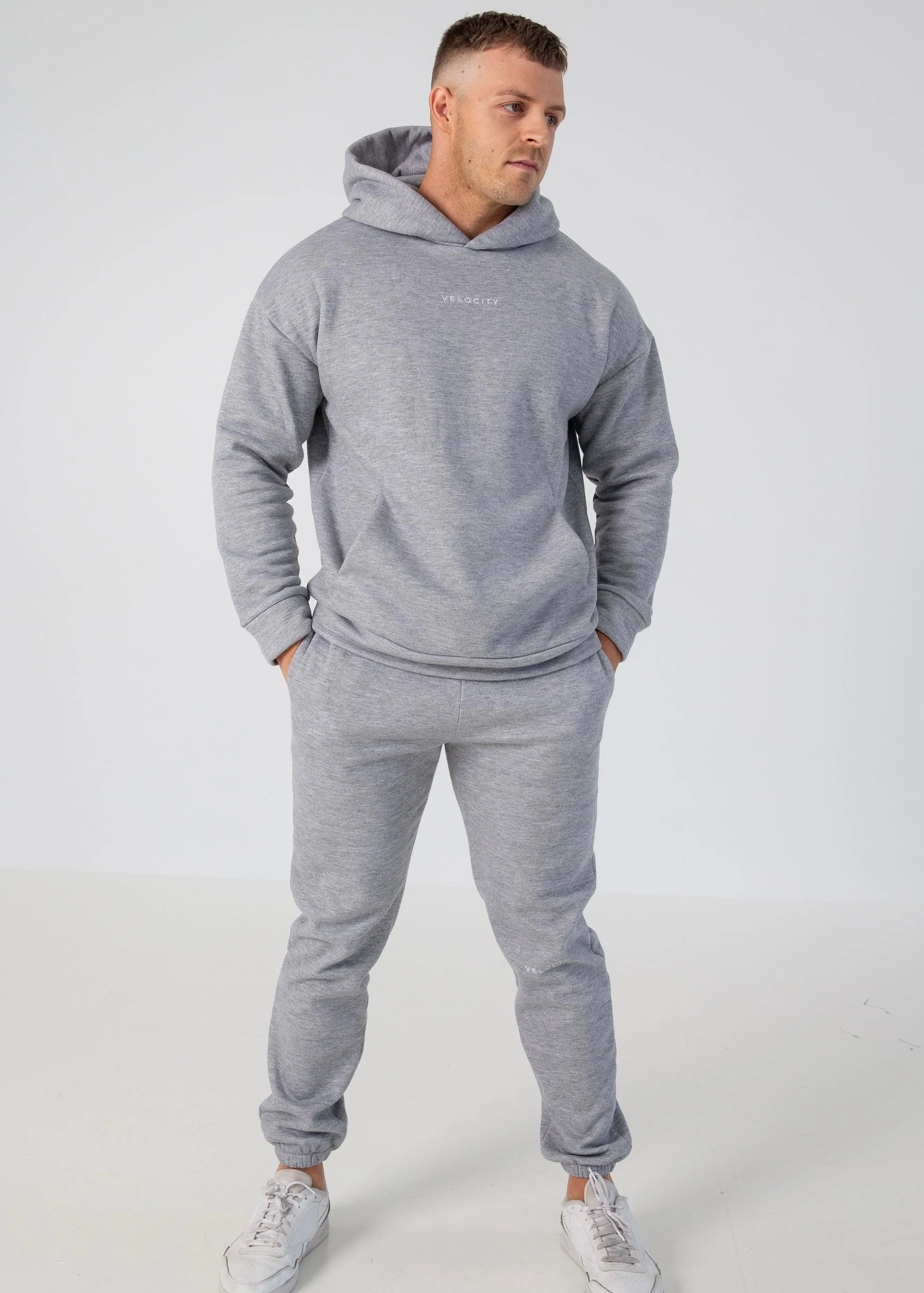 UNISEX TRACK PANTS - GREY