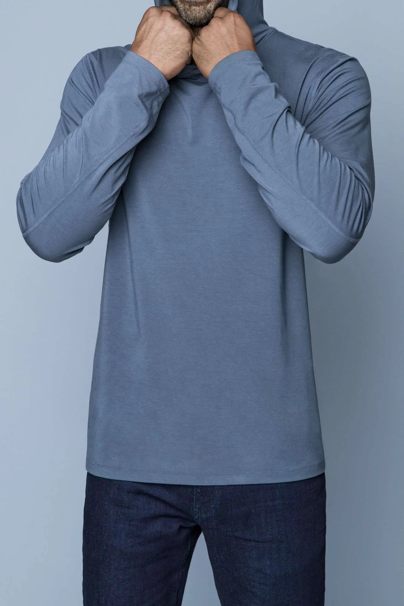 Vasquez | Hooded Long-Sleeve Tall Shirt