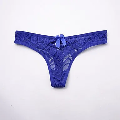 Women's Lace Cotton Super Sexy G-strings thongs Panties