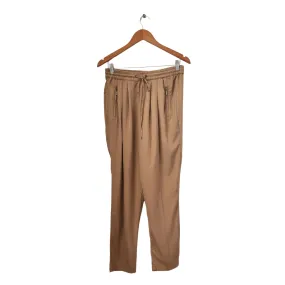 ZARA Brown Satin Pants | Pre Loved |